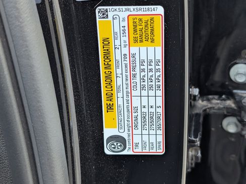 Used 2025 GMC Yukon XL Denali w/ Sun & Power Step Package RWD image 44