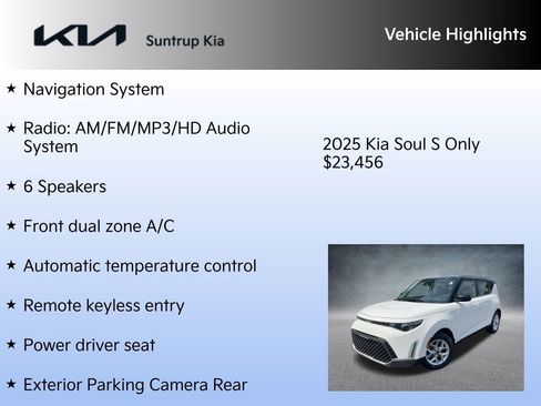 New 2025 Kia Soul S image 7