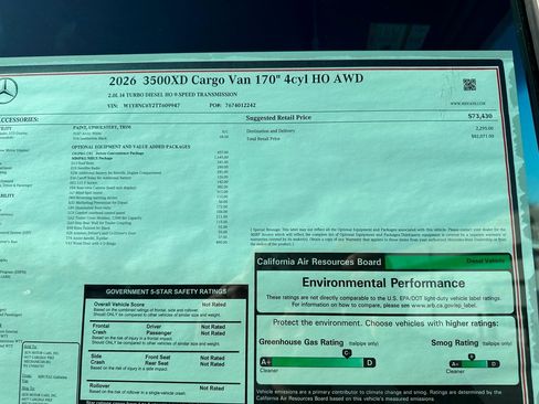 New 2026 Mercedes-Benz Sprinter 3500 image 25