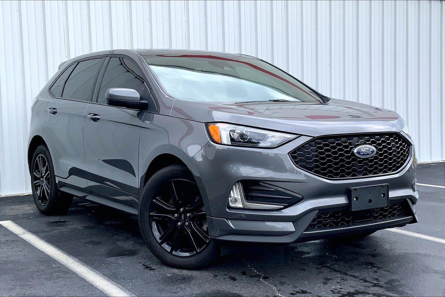 Used 2022 Ford Edge ST-Line w/ Class II Trailer Tow Package AWD/4WD image 32