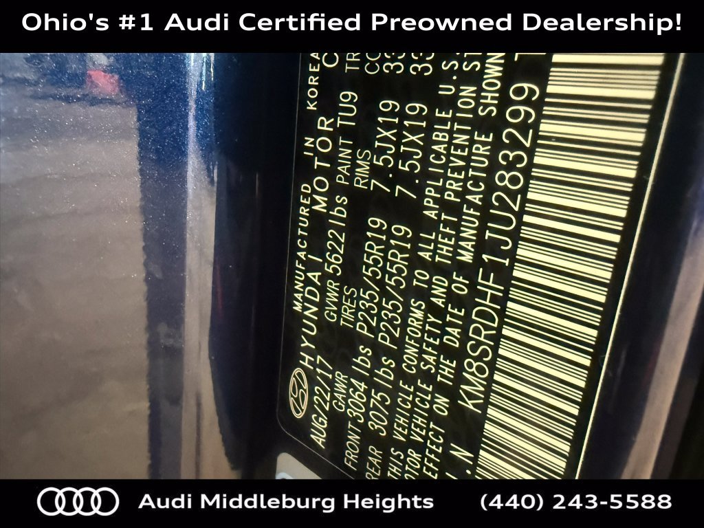 Used 2018 Hyundai Santa Fe Limited AWD/4WD image 44