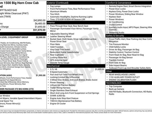 Used 2020 RAM 1500 Big Horn image 4