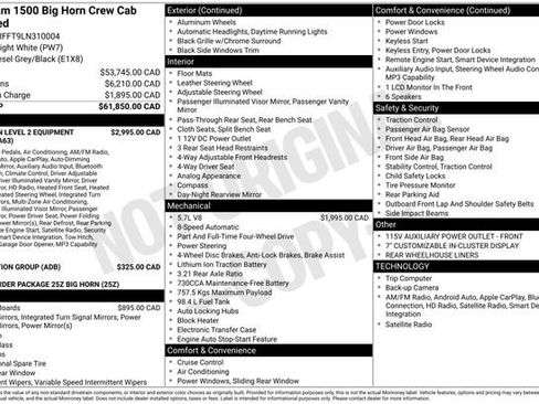 Used 2020 RAM 1500 Big Horn image 7