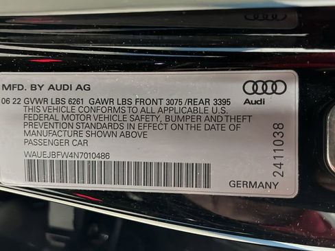Used 2022 Audi e-tron GT Prestige w/ Prestige Package AWD/4WD image 37