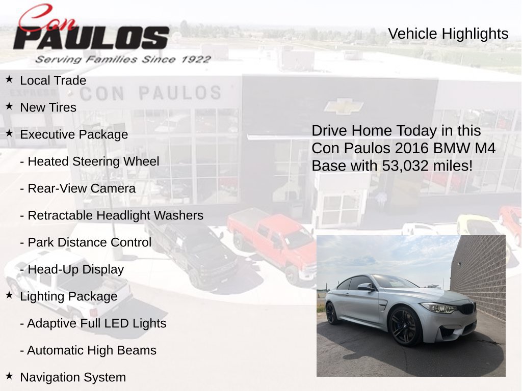 Used 2016 BMW M4 Coupe RWD image 8