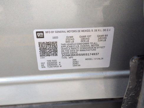 Certified 2024 Chevrolet Blazer RS w/ Driver Confidence II Package image 34