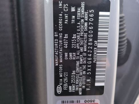 Used 2021 Kia K5 GT-Line AWD/4WD image 35
