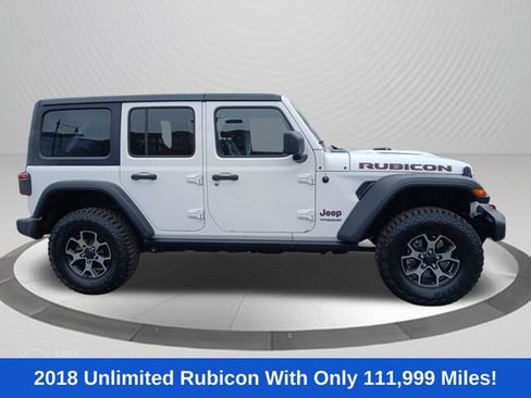 Used 2018 Jeep Wrangler Unlimited Rubicon w/ Safety Group AWD/4WD image 3