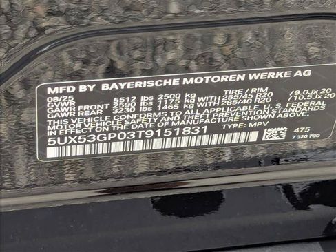 Used 2026 BMW X3 xDrive30i w/ Convenience Package AWD/4WD image 17