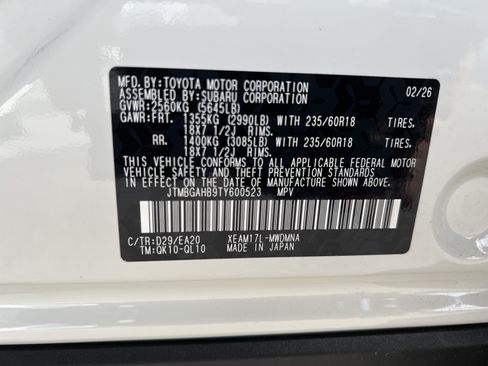 New 2026 Toyota bZ Woodland AWD/4WD image 34