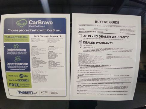 Certified 2024 Chevrolet Equinox LT w/ LPO, Floor Liner Package AWD/4WD image 32