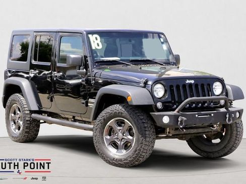 Used 2018 Jeep Wrangler Unlimited Sport w/ Connectivity Group AWD/4WD image 1