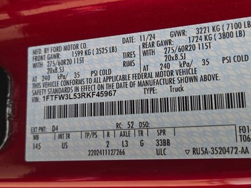 Used 2024 Ford F150 XLT w/ Equipment Group 302A MID AWD/4WD image 11