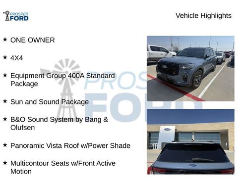 Used 2025 Ford Explorer ST w/ Sun And Sound Package image 5