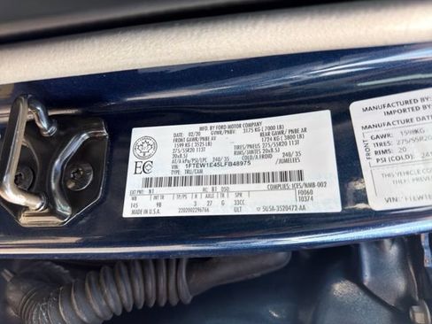 Certified 2020 Ford F150 Platinum w/ Technology Package AWD/4WD image 36