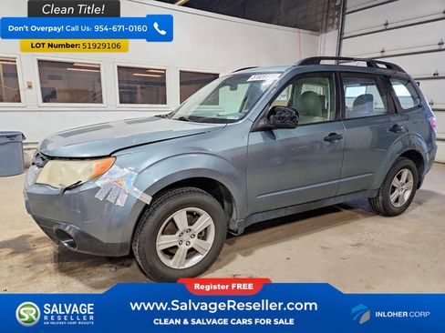 Used 2012 Subaru Forester 2.5X w/ Alloy Wheel Pkg AWD/4WD image 1