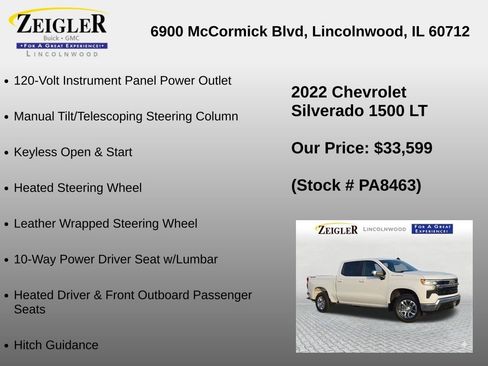 Used 2022 Chevrolet Silverado 1500 LT AWD/4WD image 18