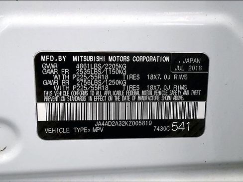 Used 2019 Mitsubishi Outlander ES image 37