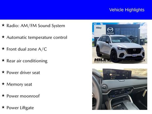 New 2026 MAZDA CX-70 3.3 Turbo w/ Preferred Package AWD/4WD image 9
