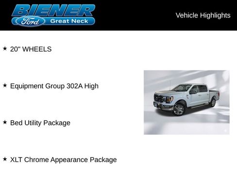 Used 2023 Ford F150 XLT w/ Equipment Group 302A High AWD/4WD image 9
