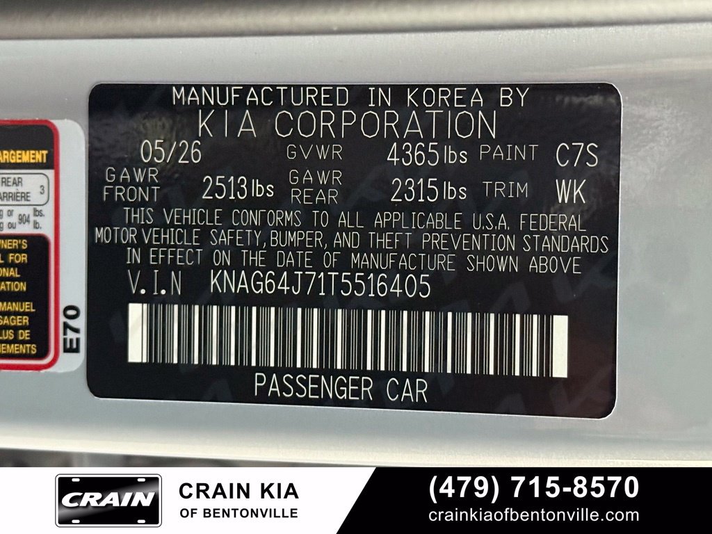 New 2026 Kia K5 GT-Line FWD image 34