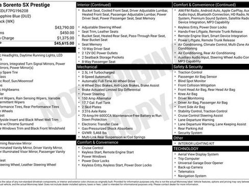 Used 2023 Kia Sorento SX image 40