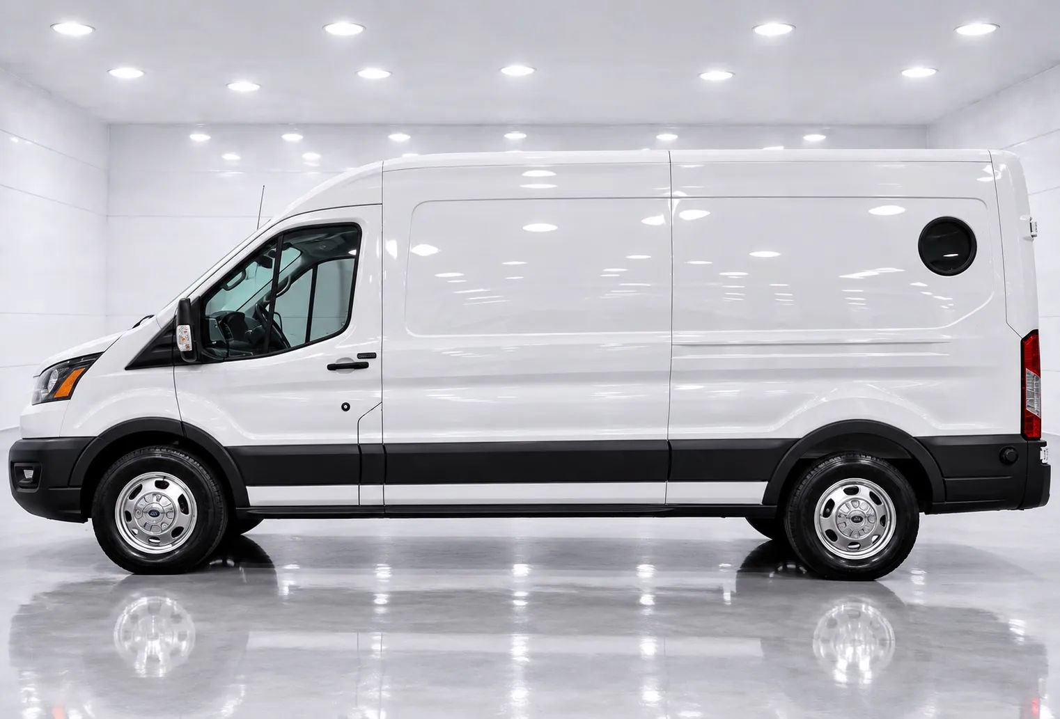 Used 2020 Ford Transit 350 148 Medium Roof AWD w/ Load Area Protection Package image 2