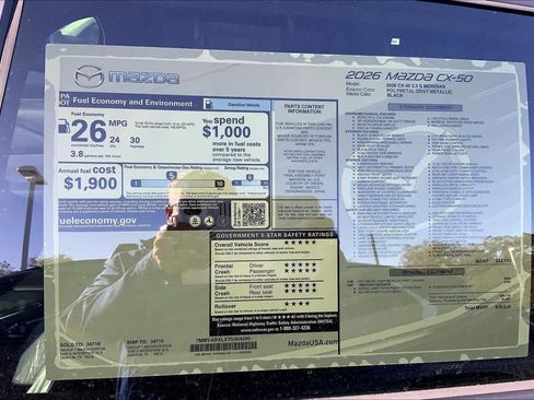 New 2026 MAZDA CX-50 Meridian Edition w/ Weather Package image 20