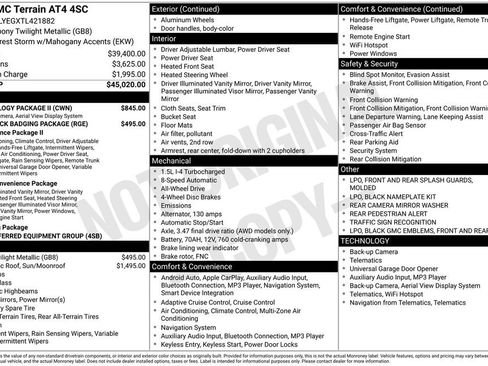 New 2026 GMC Terrain AT4 w/ Technology Package II image 35