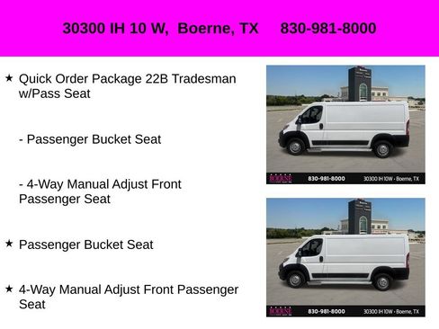 Used 2025 RAM ProMaster 2500 w/ U-Haul Equipment Group FWD image 10