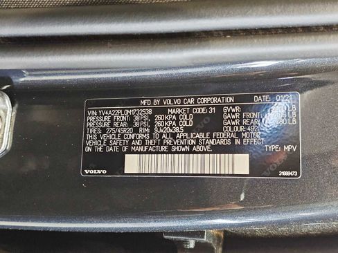 Used 2021 Volvo XC90 T6 Inscription w/ Advanced Package AWD/4WD image 29
