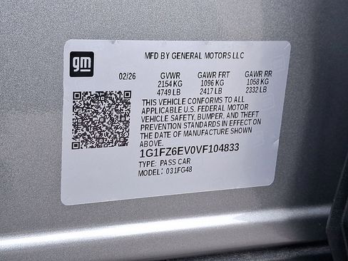 New 2027 Chevrolet Bolt RS w/ Technology Package FWD image 18