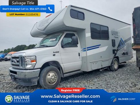 Used 2022 Ford E-450 and Econoline 450 Super Duty w/ Motorhome Prep Package RWD image 3
