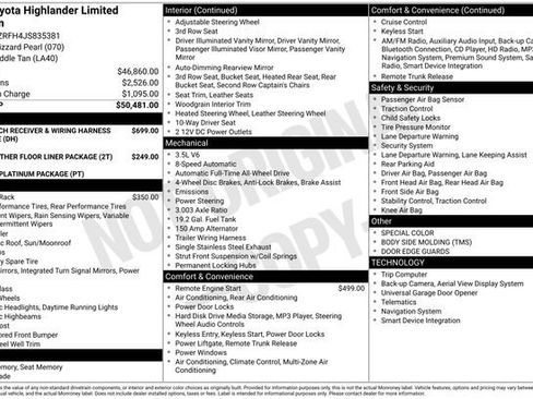 Used 2018 Toyota Highlander Limited Platinum image 44