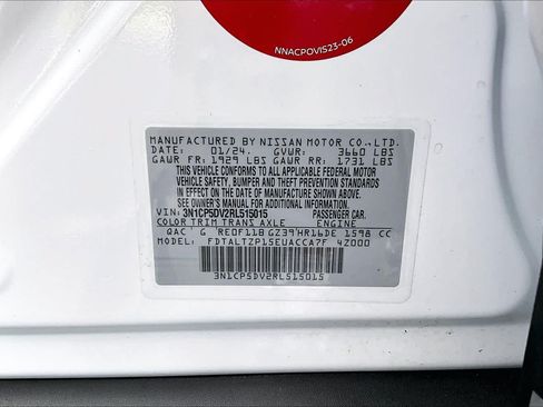 Certified 2024 Nissan Kicks SR w/ SR Premium Package FWD image 35