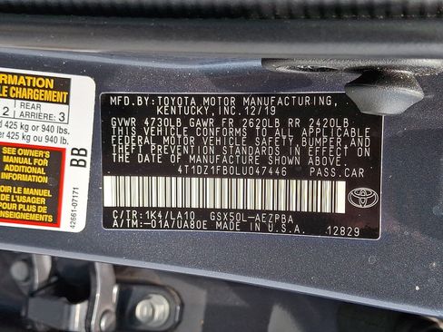 Used 2020 Toyota Avalon Limited w/ Advanced Safety Package FWD image 29