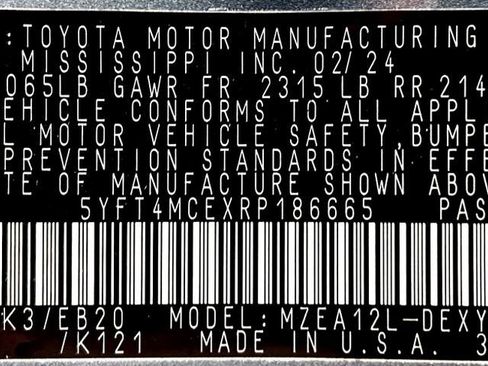 Certified 2024 Toyota Corolla XSE FWD image 25