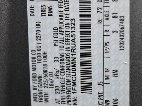 Used 2024 Ford Escape ST-Line FWD image 24