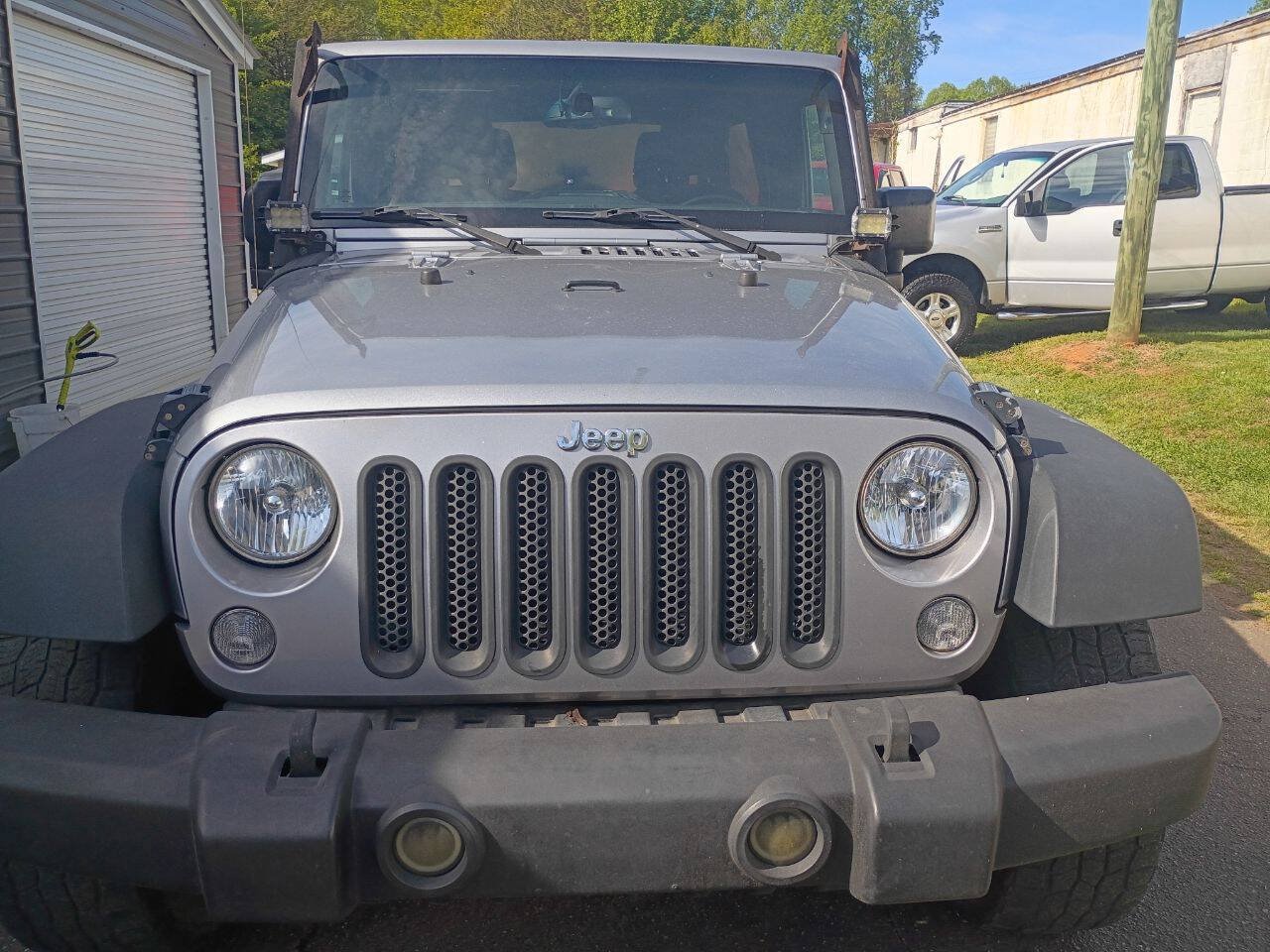 Used 2016 Jeep Wrangler Unlimited Sport w/ Quick Order Package 24S AWD/4WD image 4
