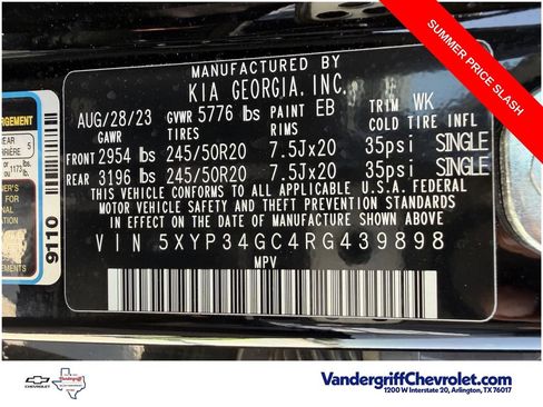 Used 2024 Kia Telluride EX w/ EX Captain's Chair Package FWD image 30
