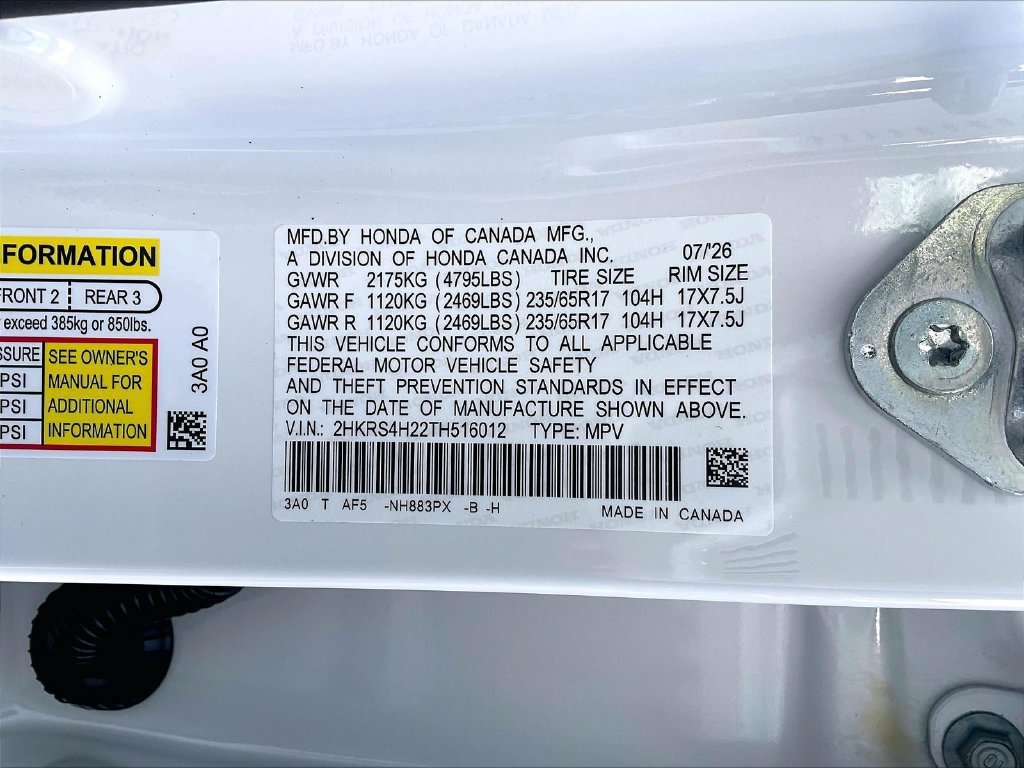 New 2026 Honda CR-V LX image 16