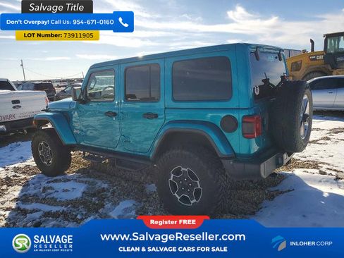 Used 2019 Jeep Wrangler Unlimited Sahara AWD/4WD image 3