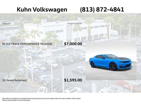Used 2023 Chevrolet Camaro SS RWD image 5