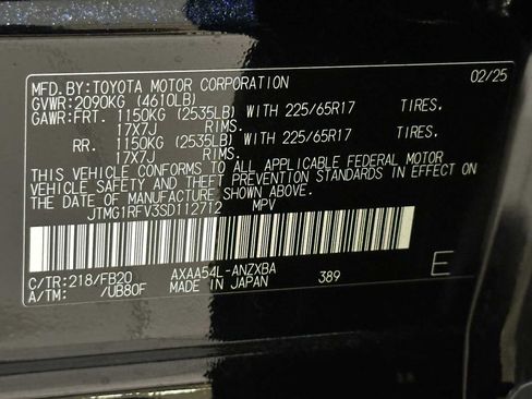 Certified 2025 Toyota RAV4 LE image 30