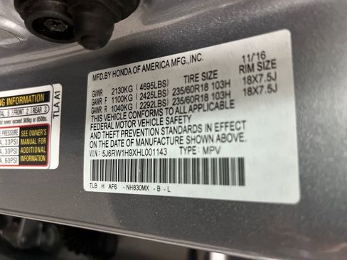 Used 2017 Honda CR-V Touring image 33