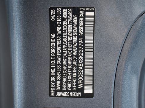 Used 2025 Porsche 718 Boxster Spyder RS RWD image 20