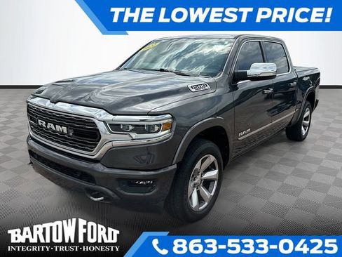 Used 2022 RAM 1500 Limited w/ Body Color Bumper Group AWD/4WD image 1