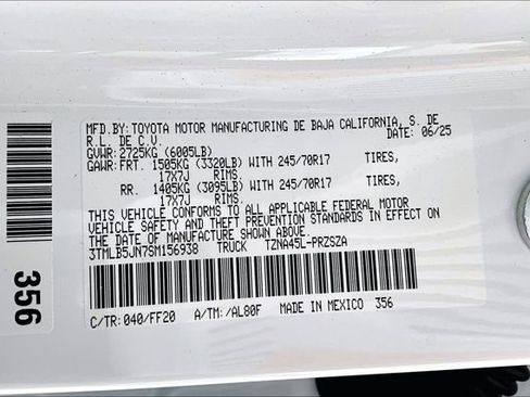 Used 2025 Toyota Tacoma SR5 image 16