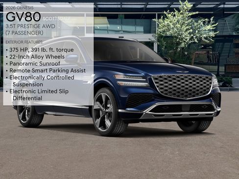 New 2026 Genesis GV80 3.5T Prestige image 3