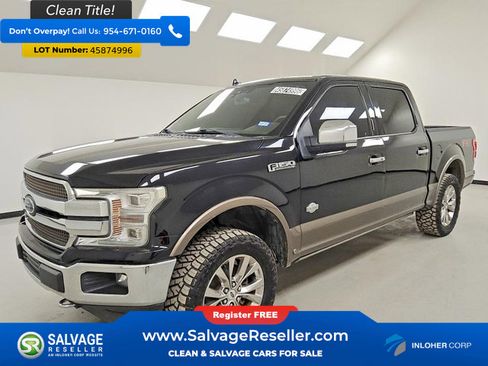 Used 2018 Ford F150 King Ranch w/ Equipment Group 601A Luxury image 1